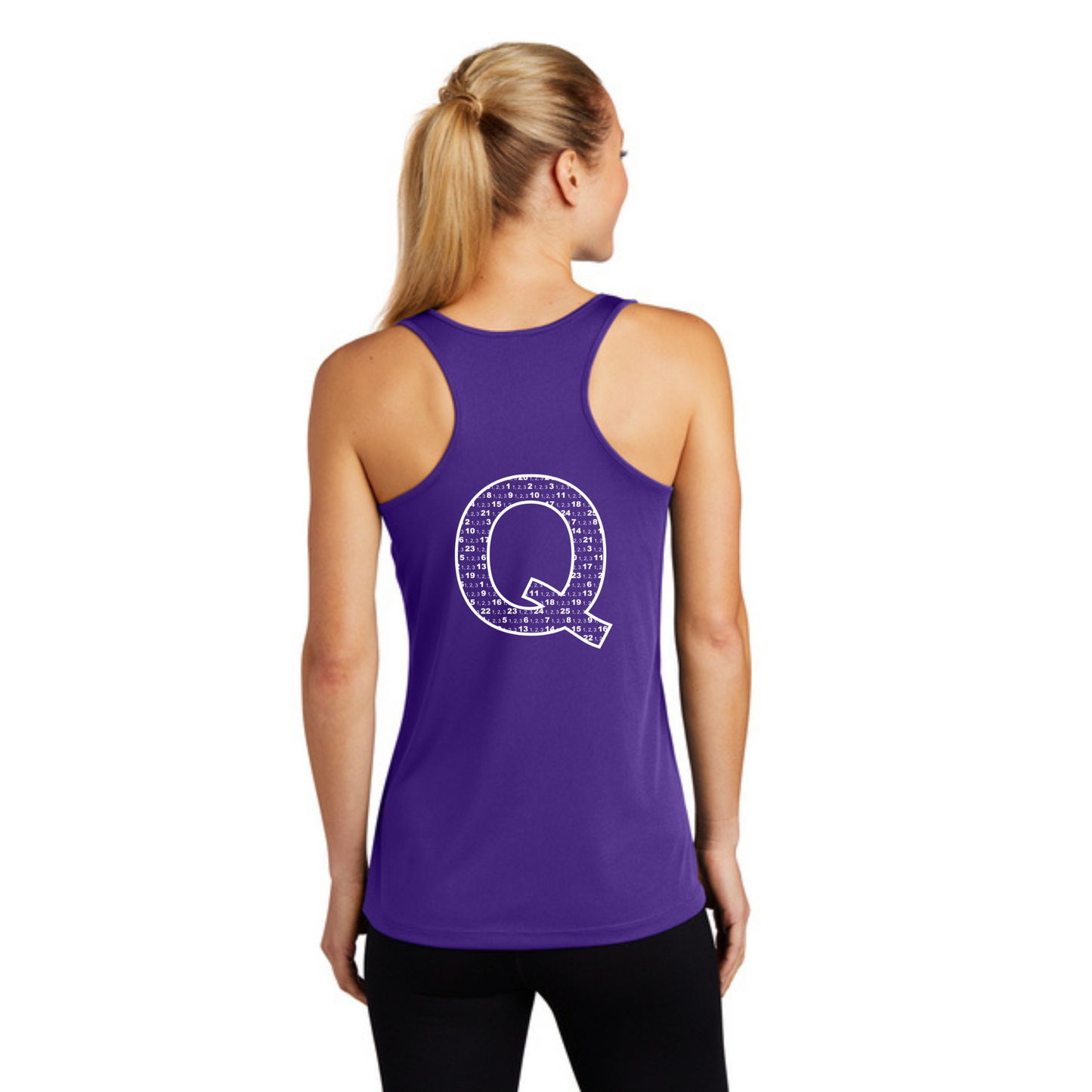 Q Shirt- Sport Tek Racerbank Tank