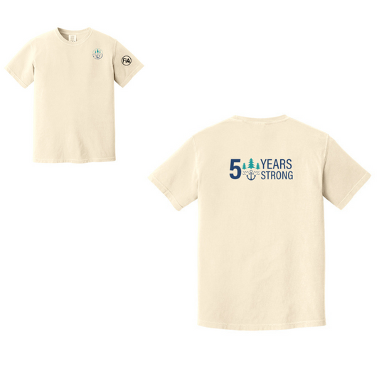 Cleveland, OH Anniversary - Comfort Colors Heavyweight Ring Spun Tee