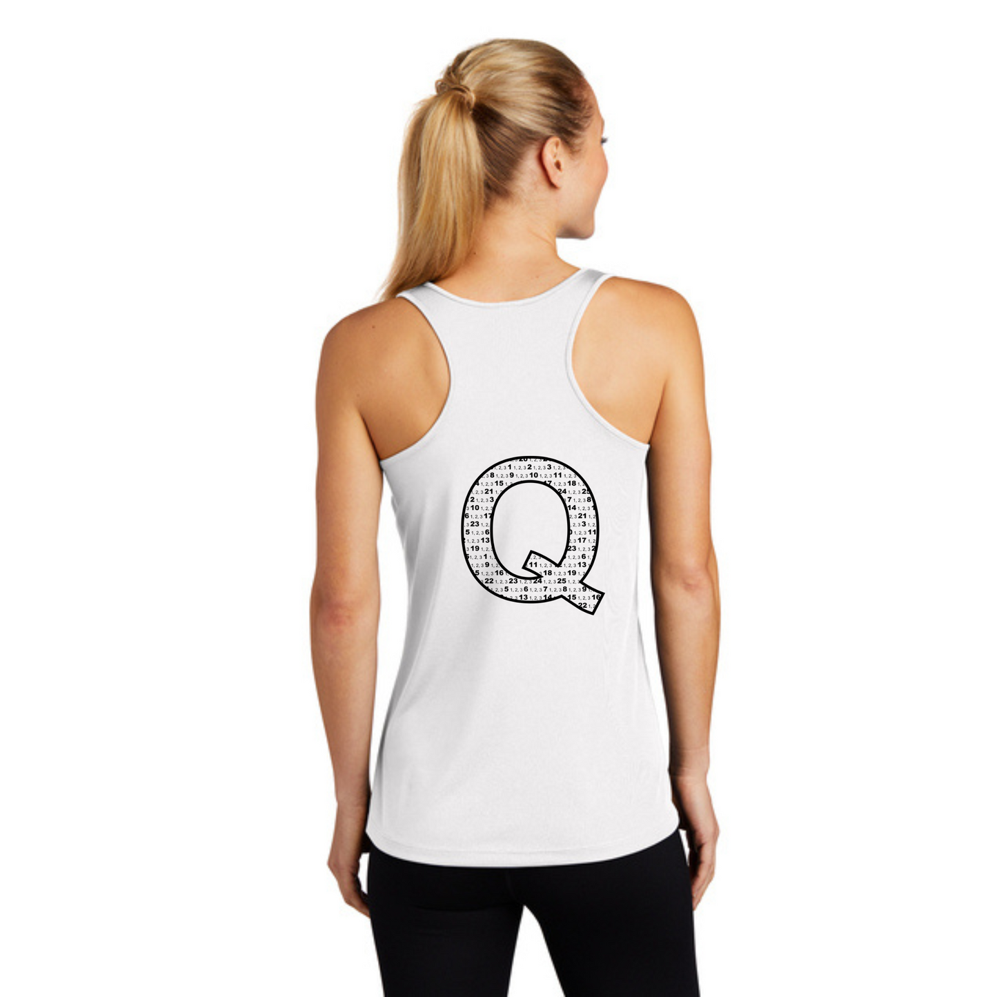 Q Shirt- Sport Tek Racerbank Tank