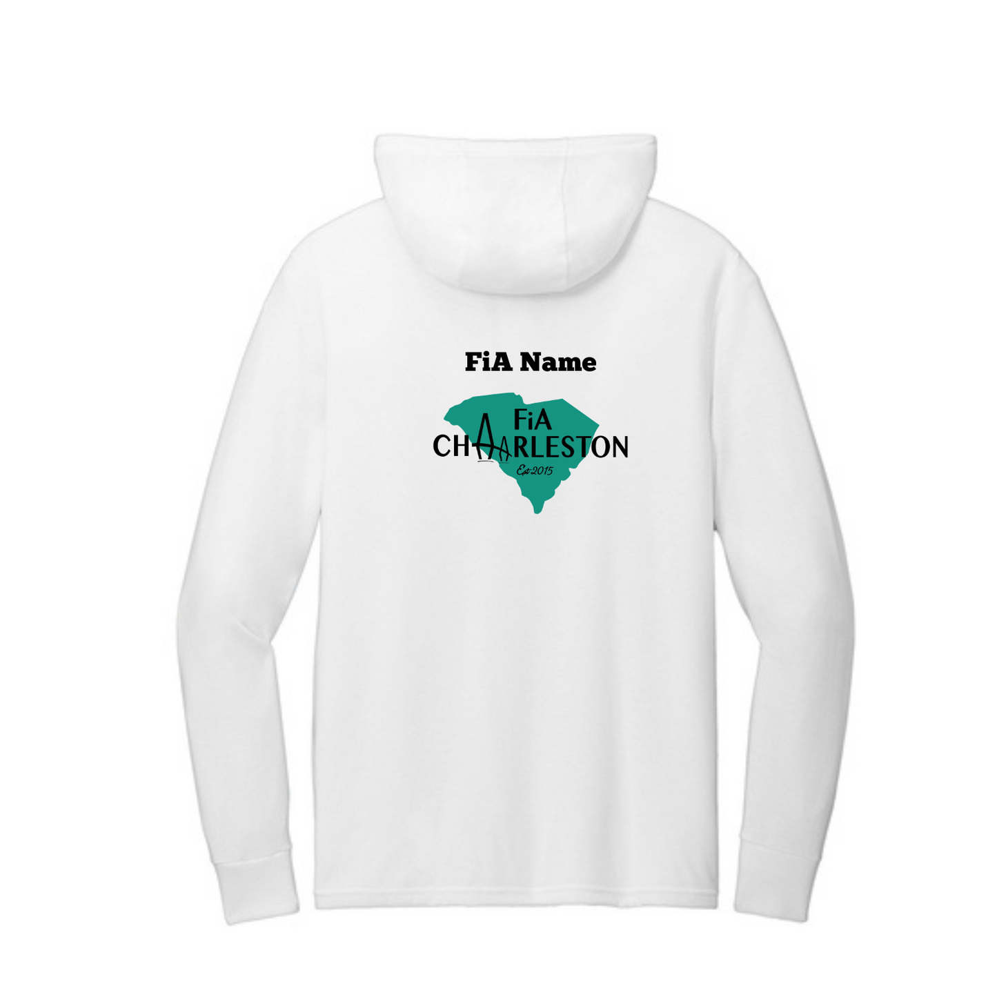 Charleston, SC - PERSONALIZED Allmade Unisex Tri-Blend Hoodie Tee