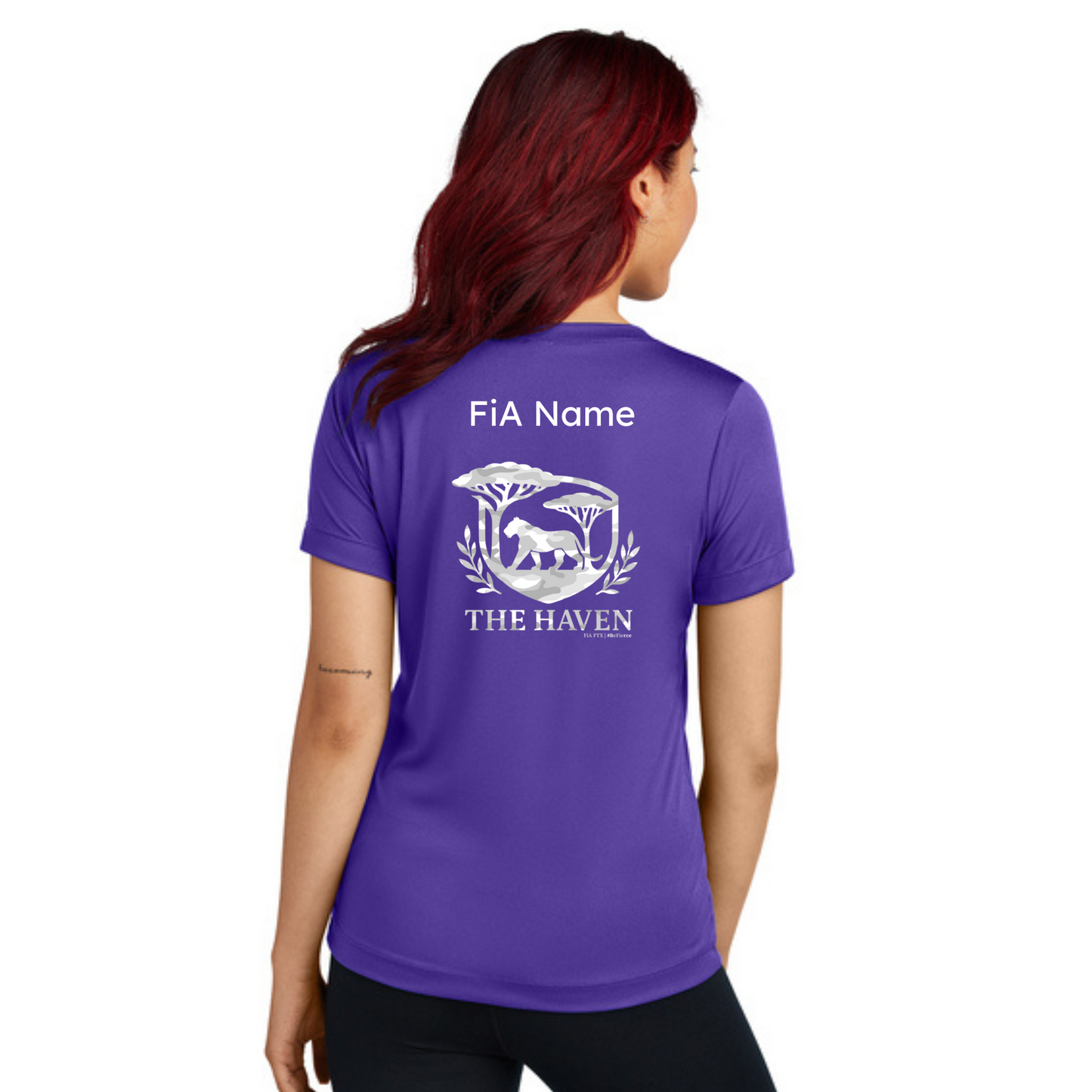 Haven Launch - PERSONALIZED Sport Tek V-Neck Short Sleeve Performance Tee