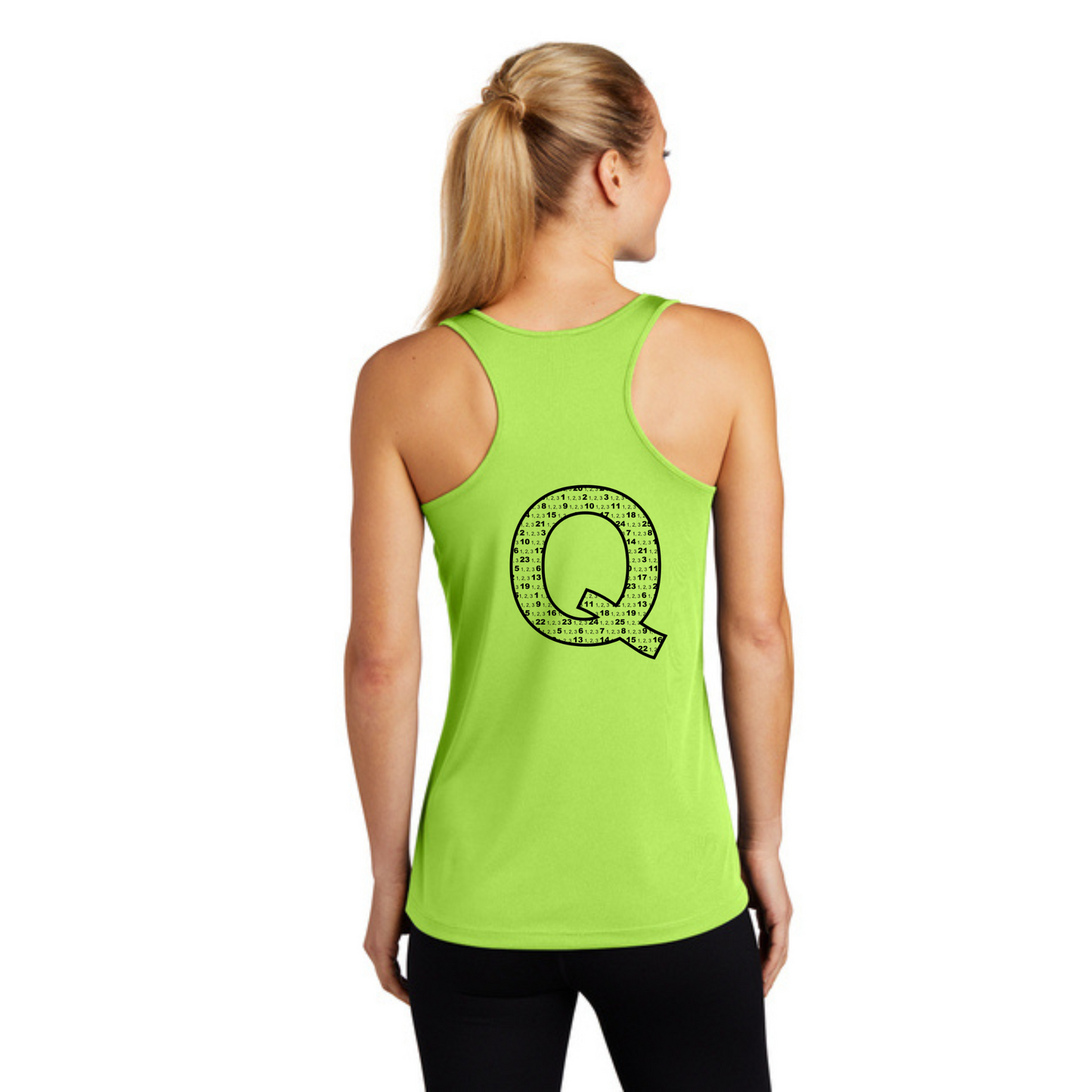 Q Shirt- Sport Tek Racerbank Tank