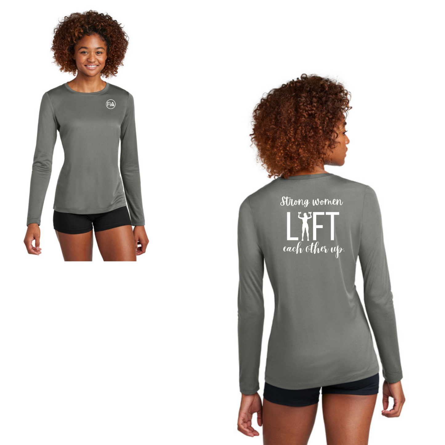 Strong Women - Sport Tek Women's Posi-UV Pro Long Sleeve