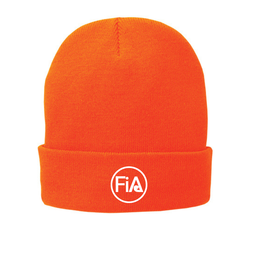 FiA - Embroidered Fleece-Lined Knit Cap