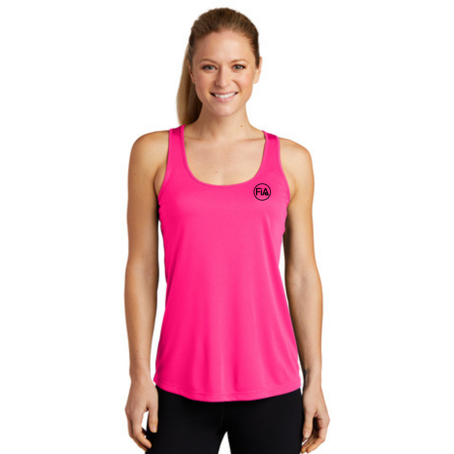 Q Shirt- Sport Tek Racerbank Tank