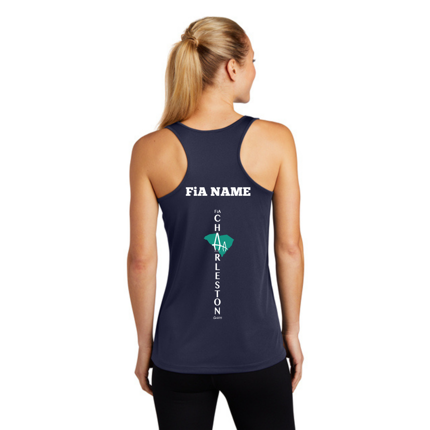 Charleston, SC - PERSONALIZED Sport Tek Racerback Tank