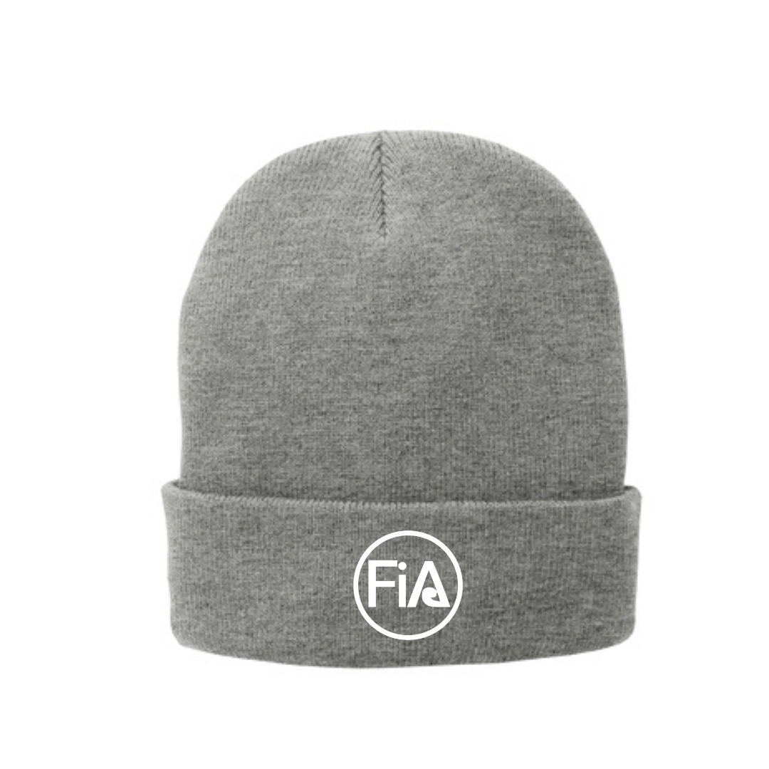 FiA - Embroidered Fleece-Lined Knit Cap