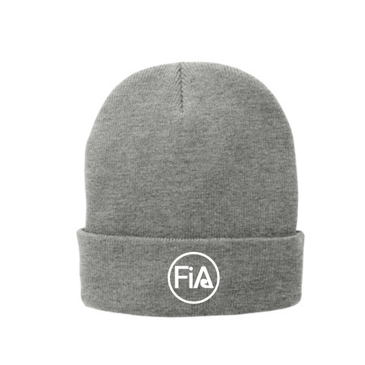 FiA - Embroidered Fleece-Lined Knit Cap