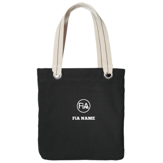 FiA Gear - PERSONALIZED Port Authority Embroidered Tote