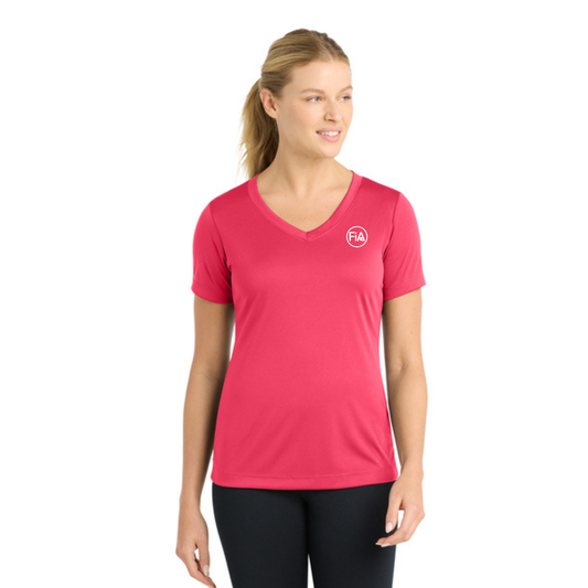 St. Louis, MO - Sport Tek V-Neck Short Sleeve Performance Tee