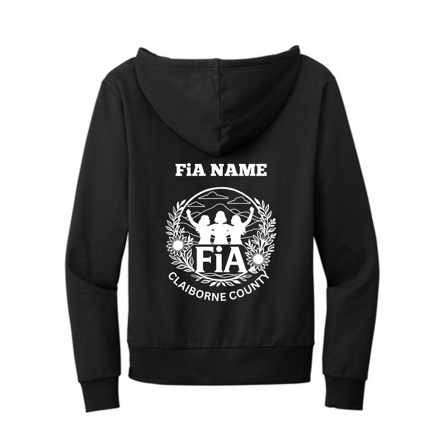 Claiborne TN - PERSONALIZED Allmade Unisex Organic French Terry Full-Zip Hoodie