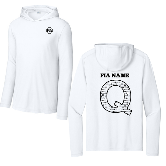 Q Shirt - PERSONALIZED Sport-Tek Posi-UV Pro Long Sleeve Hoodie
