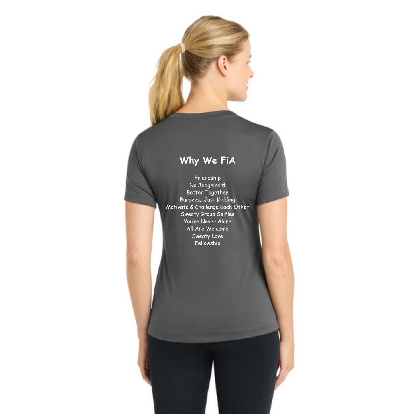 Why we FiA Goose Creek, SC - Sport Tek V-Neck Short Sleeve Performance Tee