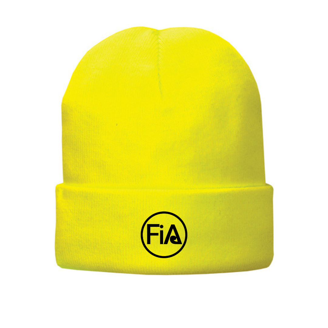FiA - Embroidered Fleece-Lined Knit Cap