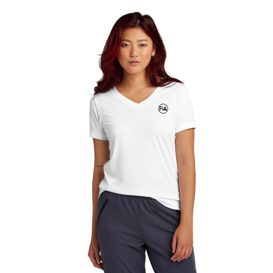 FiA Frontiers - Sport Tek V-Neck Short Sleeve Performance Tee