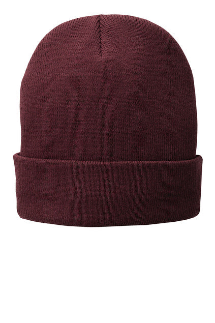 FiA - Embroidered Fleece-Lined Knit Cap