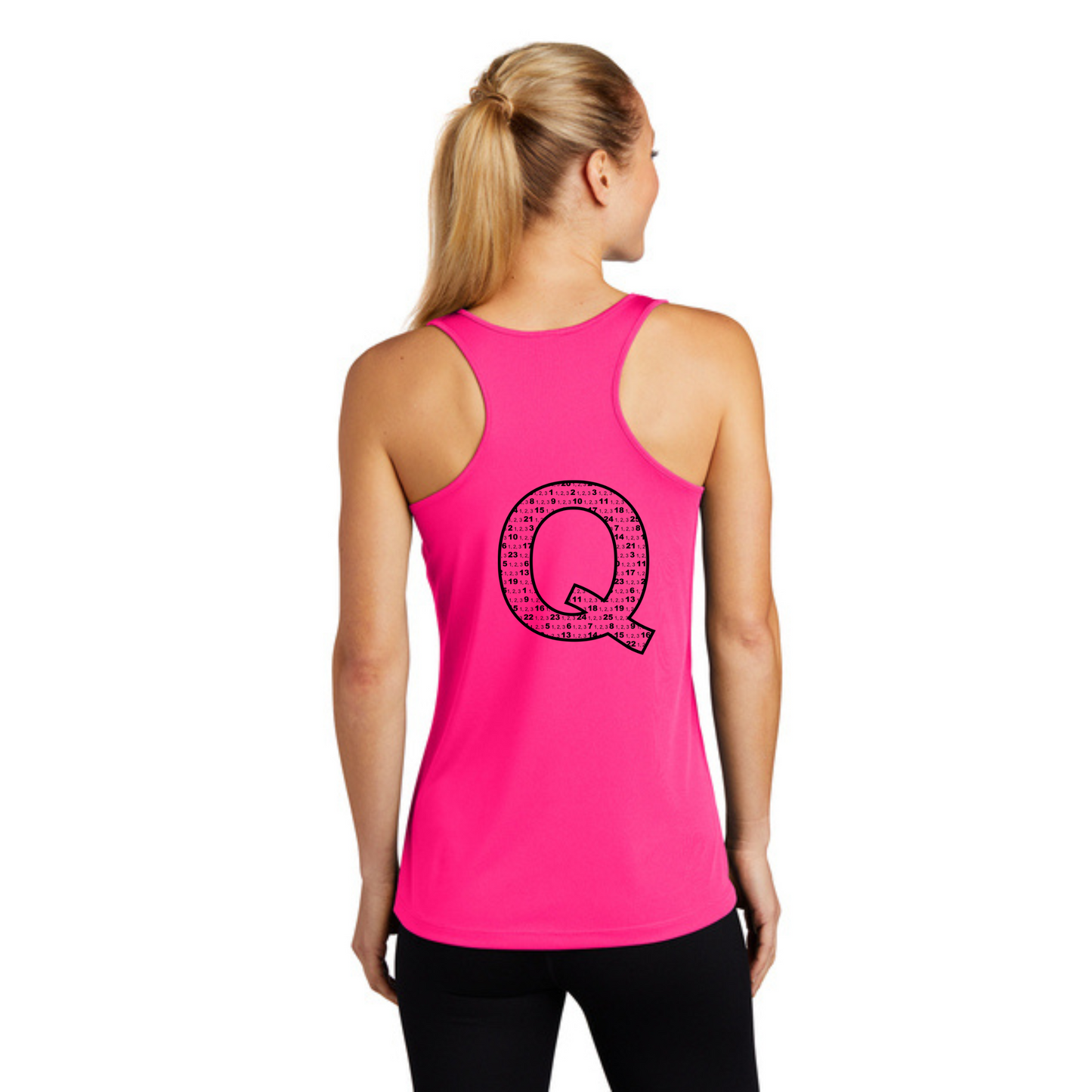 Q Shirt- Sport Tek Racerbank Tank