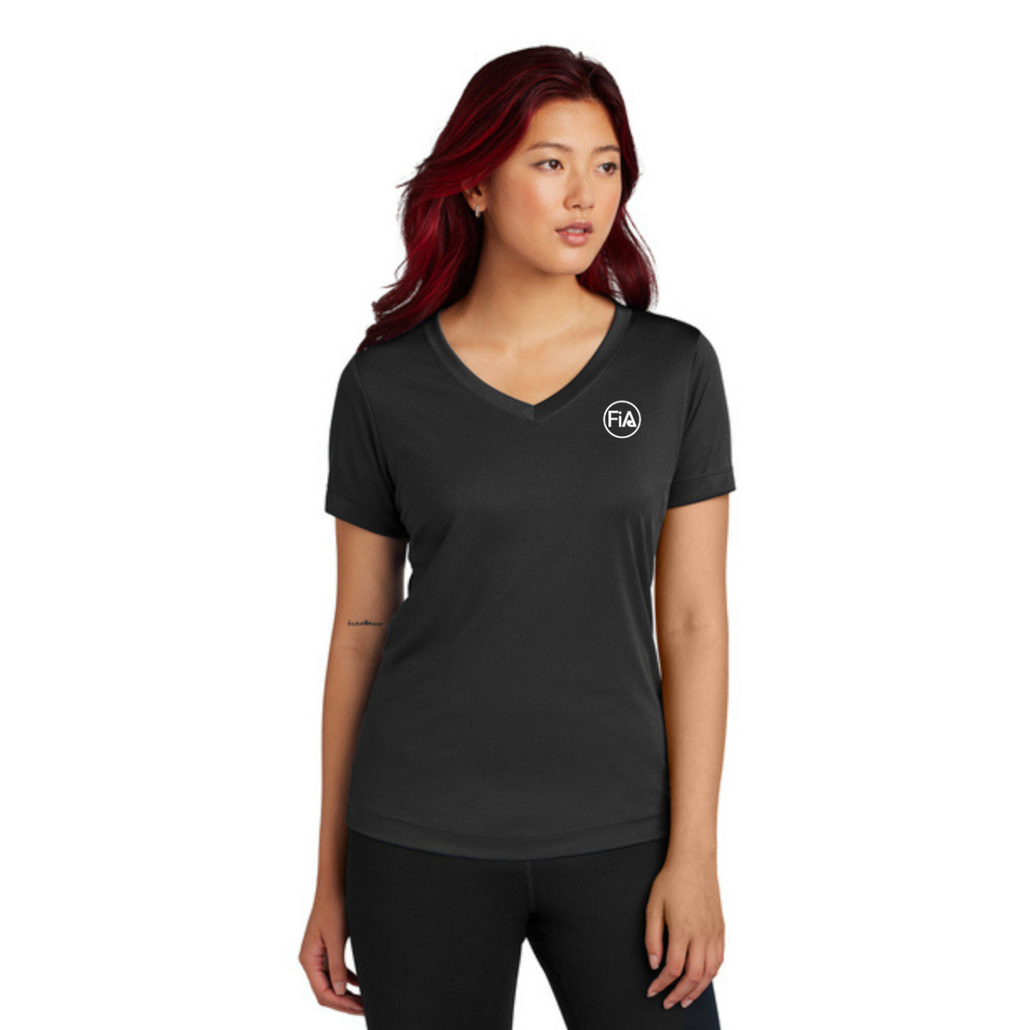 Birmingham, AL - Sport Tek V-Neck Short Sleeve Performance Tee
