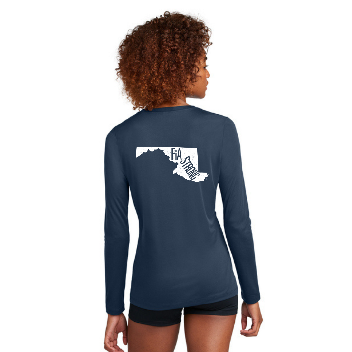 FiA Strong - Sport Tek Women's Posi-UV Pro Long Sleeve