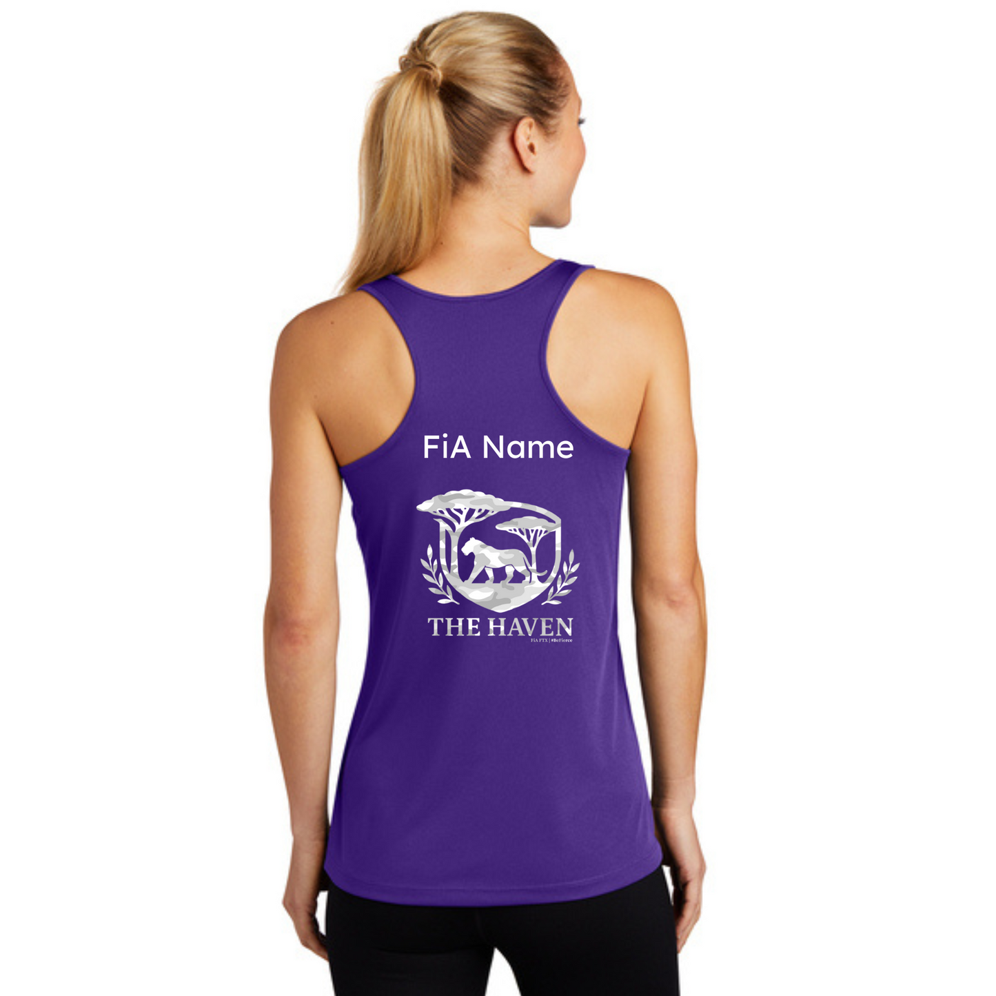 Haven Launch - PERSONALIZED Sport Tek Racerback Tank