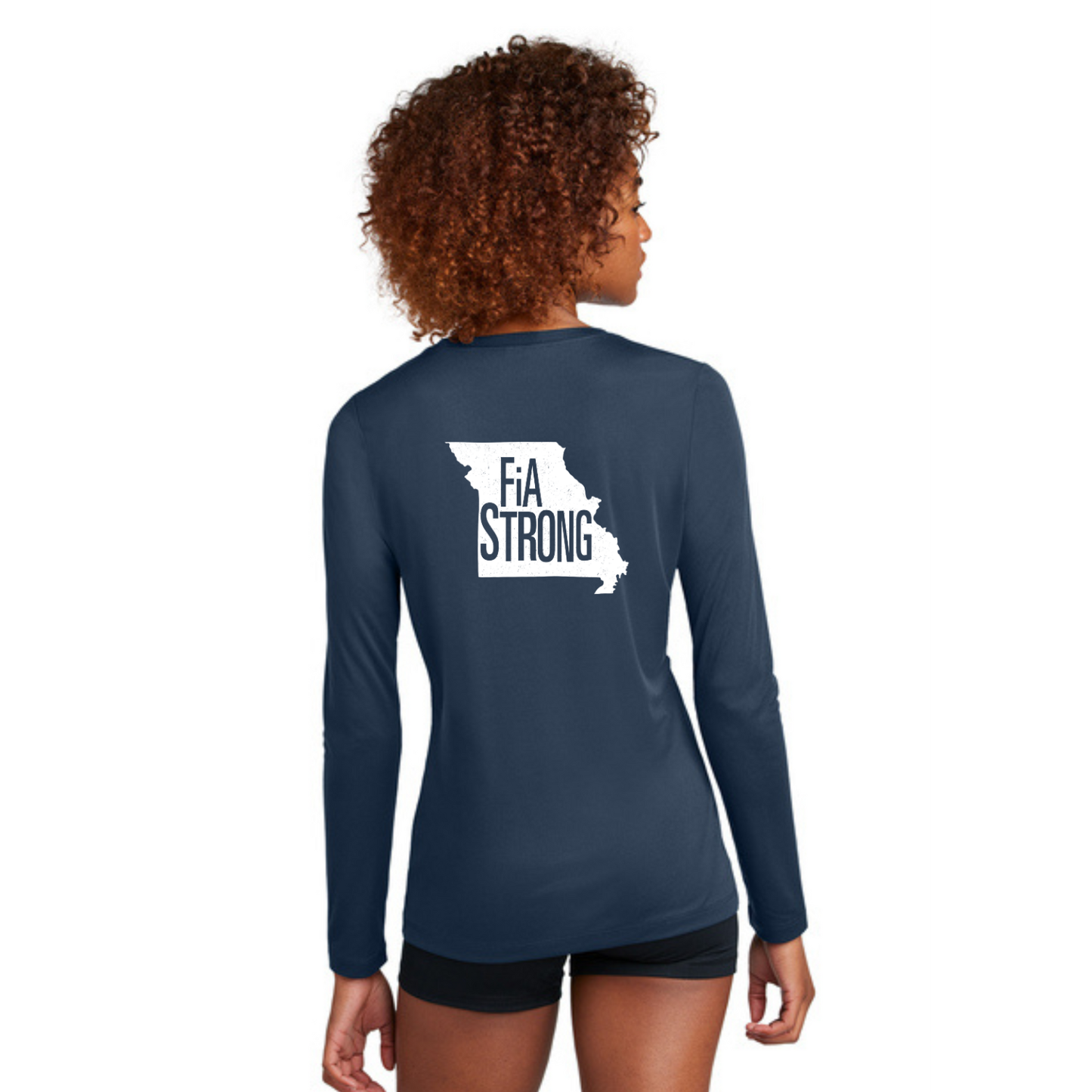 FiA Strong - Sport Tek Women's Posi-UV Pro Long Sleeve