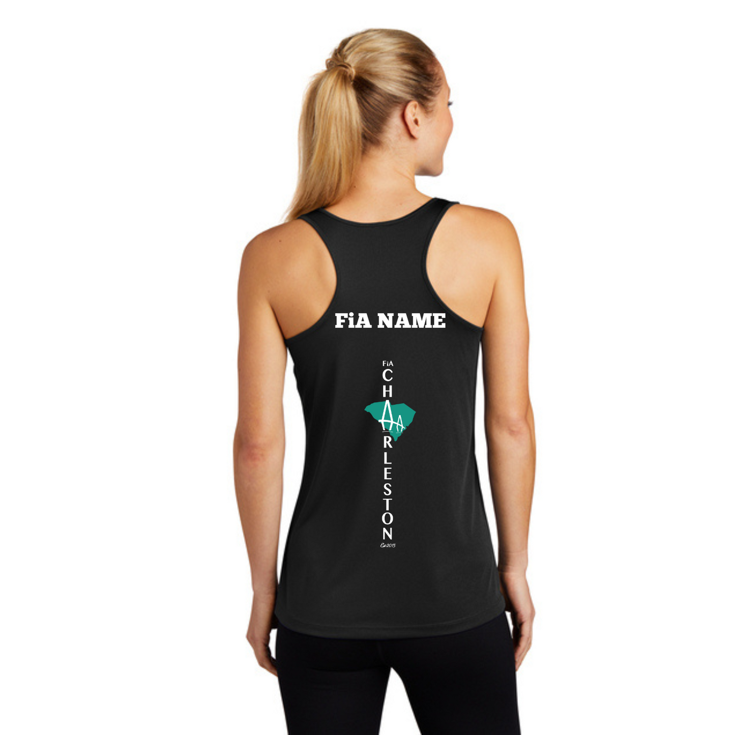 Charleston, SC - PERSONALIZED Sport Tek Racerback Tank