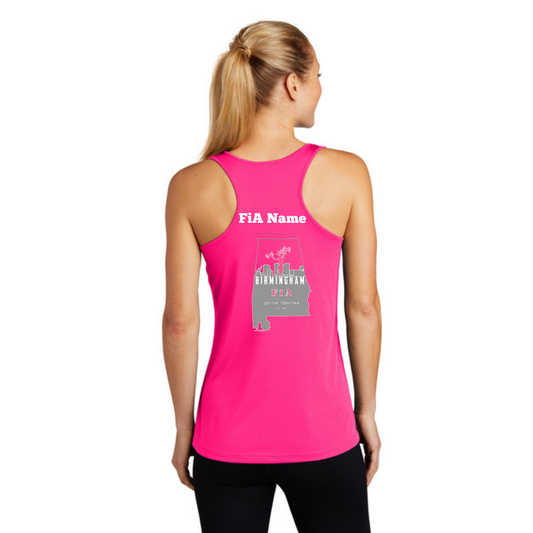 Birmingham, AL - PERSONALIZED Sport Tek Racerback Tank