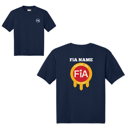 Tulsa, Ok - PERSONALIZED A4 Cooling Unisex Performance Short Sleeve Tee