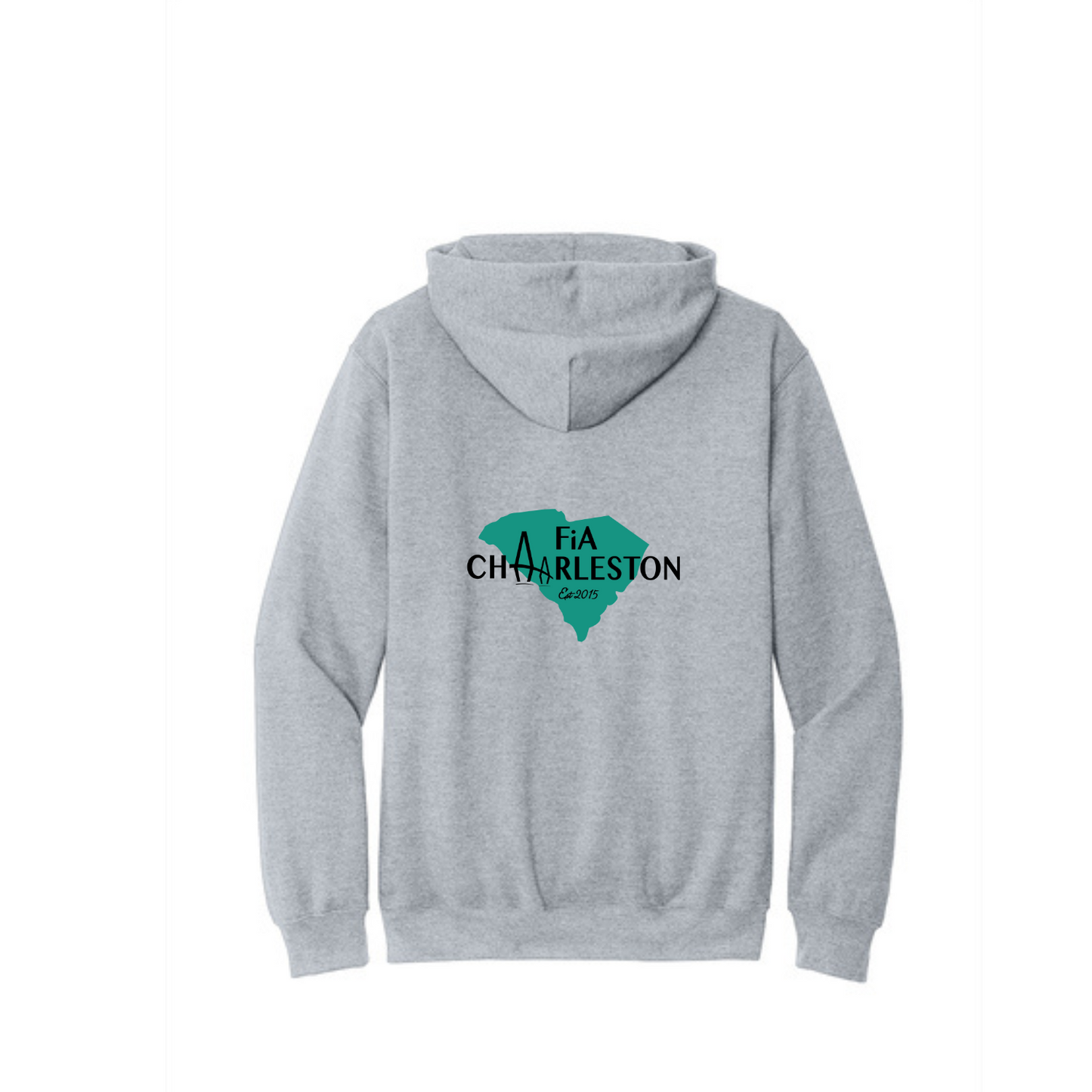 Charleston, SC - Allmade Unisex Tri-Blend Hoodie Tee