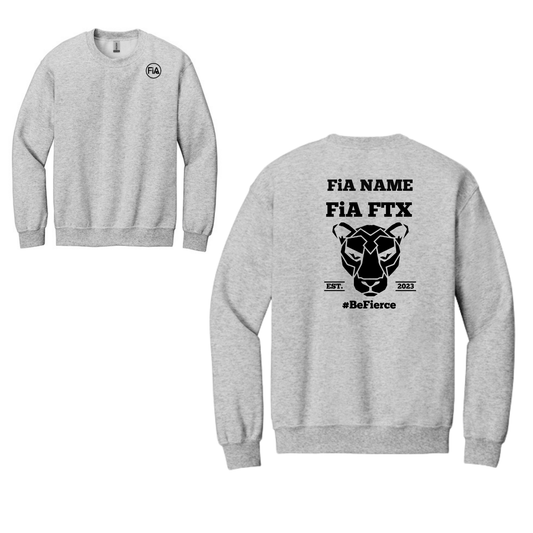 FTX, TX - PERSONALIZED Gildan Heavy Blend Crewneck Sweatshirt