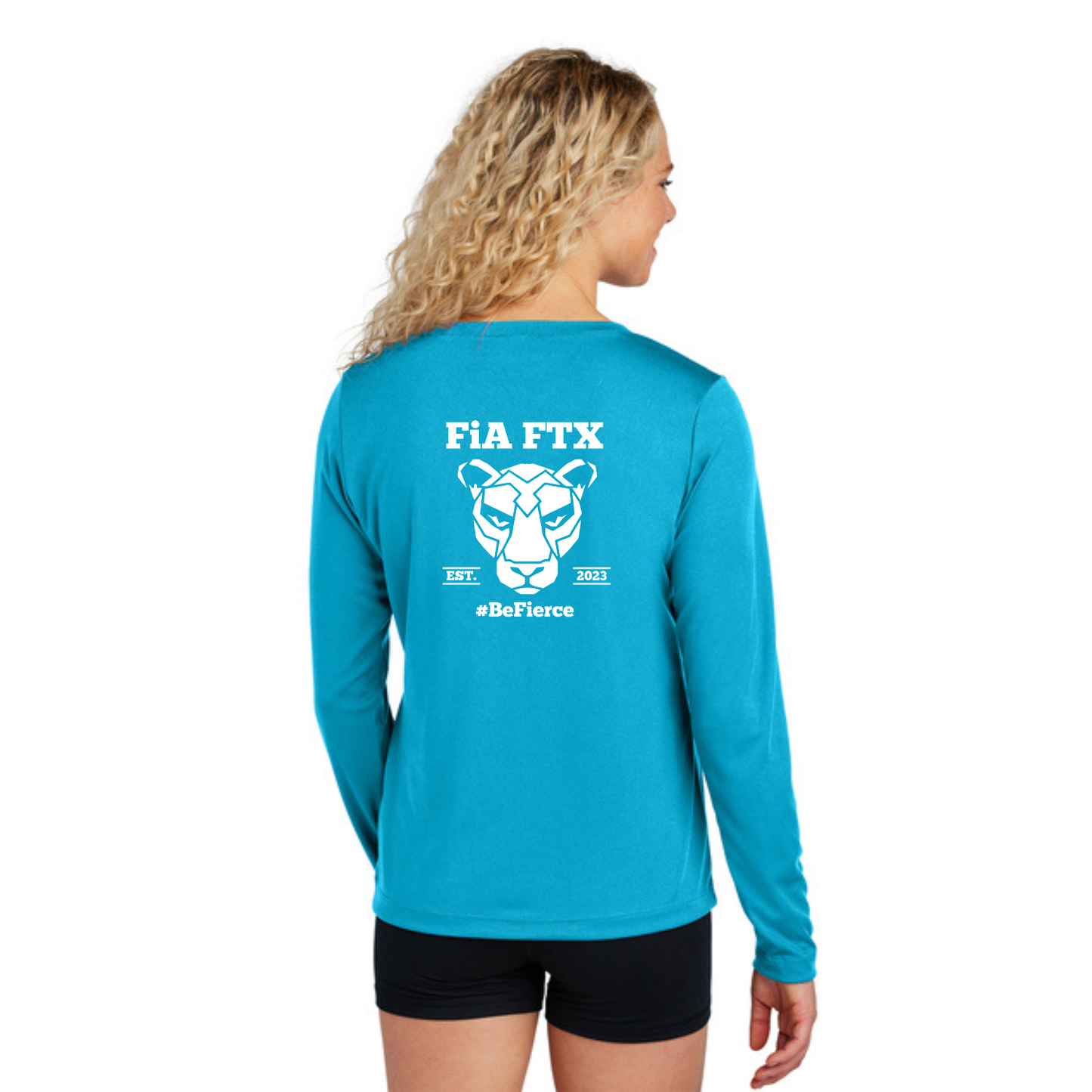 FTX, TX - Sport Tek Long Sleeve Performance V-Neck Tee
