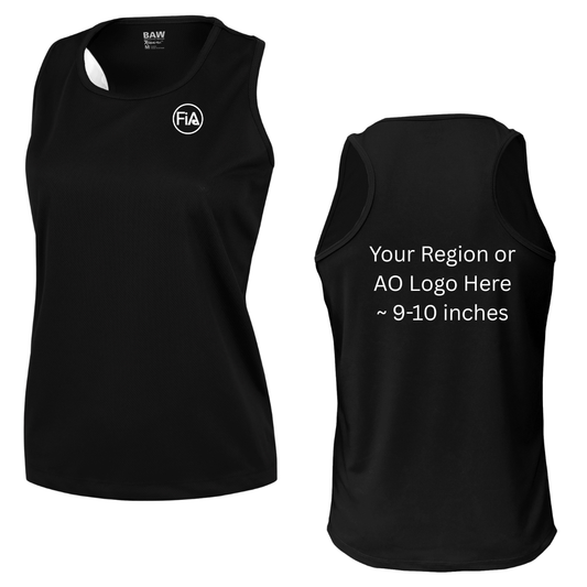Mesh Racerback Tank Top.TX