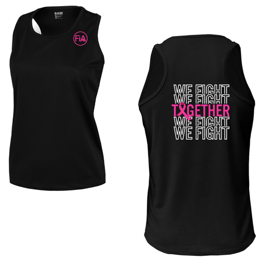 Together We Fight - Mesh Racerback Tank Top