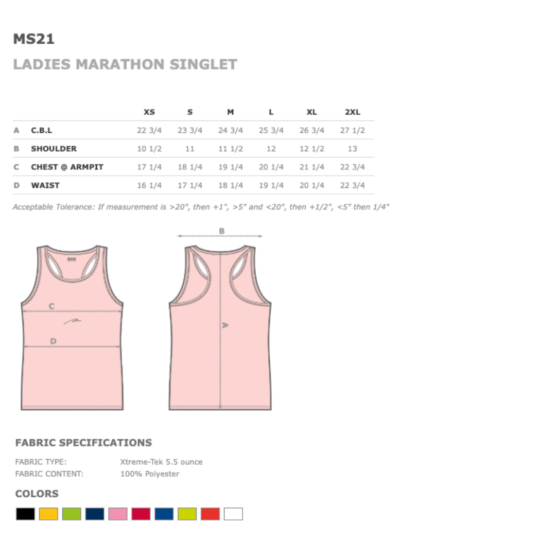 Together We Fight - Mesh Racerback Tank Top