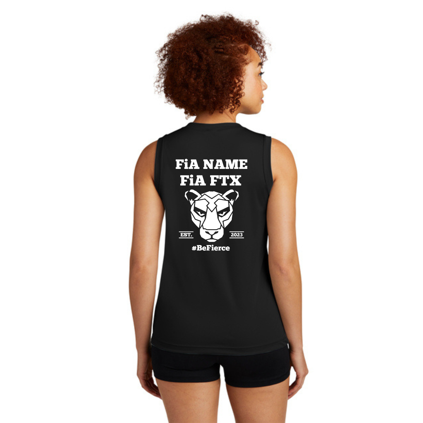 FTX, TX - PERSONALIZED Sport Tek Sleeveless Performance V-Neck Tee
