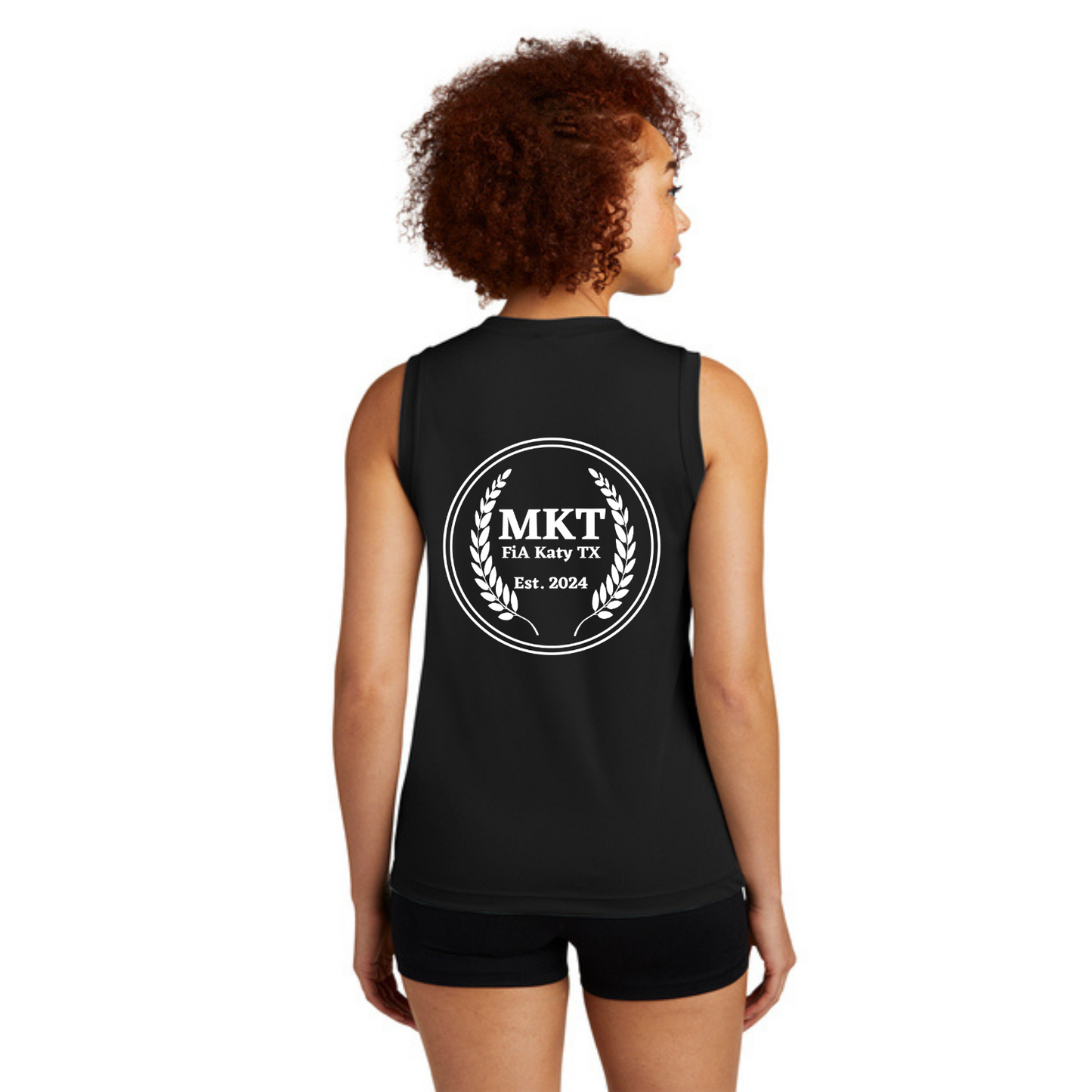 MKT, TX - Sport Tek Sleeveless Performance V-Neck Tee