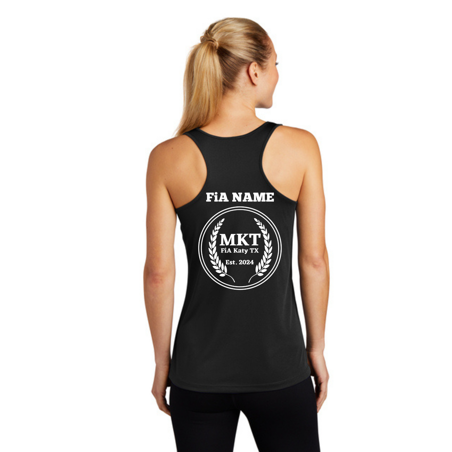 MKT, TX - PERSONALIZED Sport Tek Racerback Tank