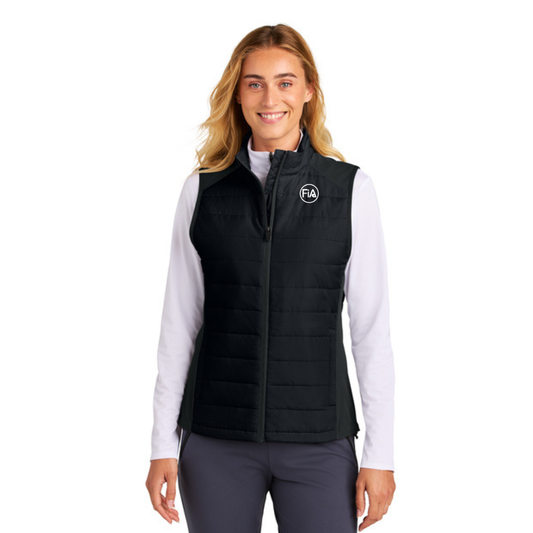 FiA - Embroidered SportTek Women’s Teknical Hybrid Vest
