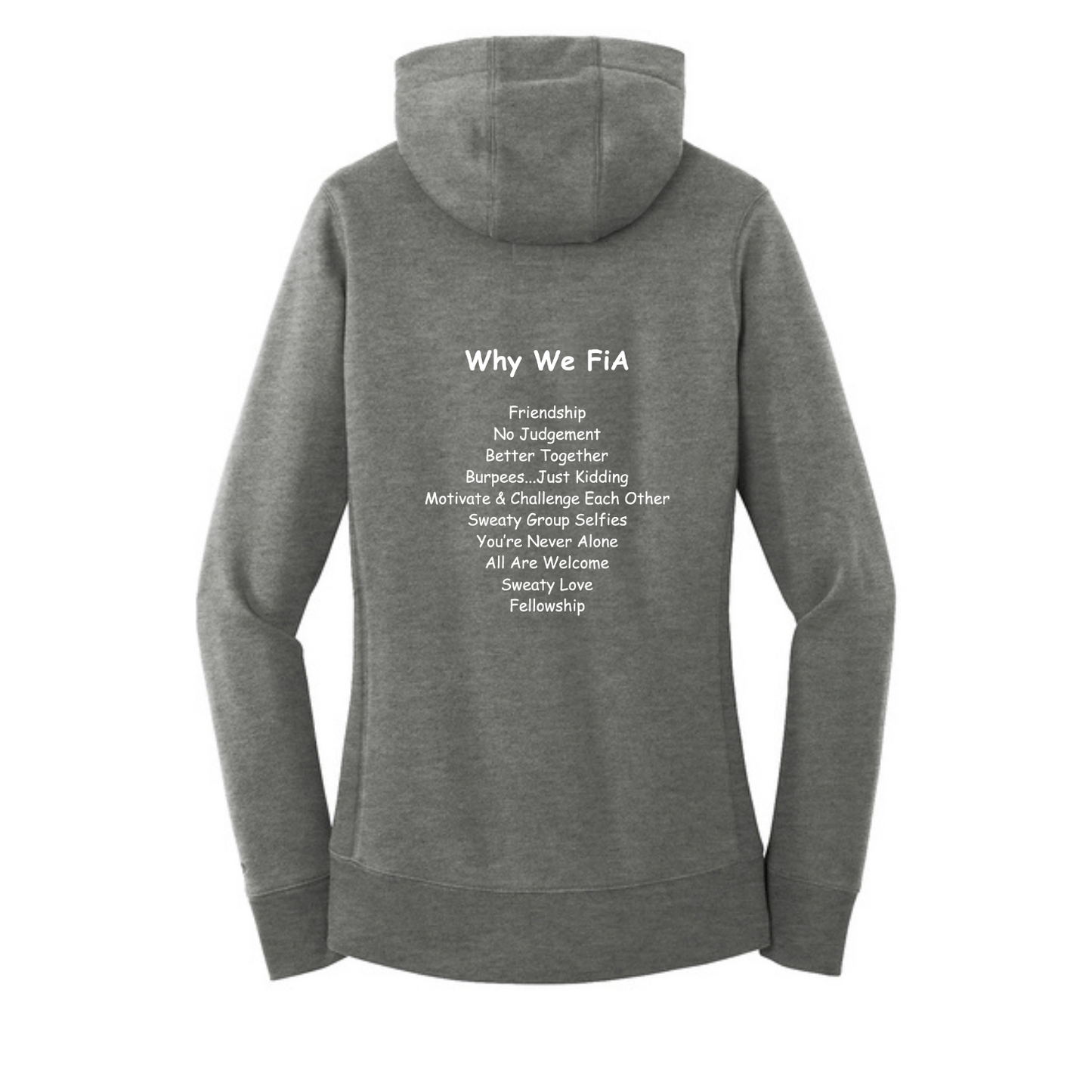 Why we FiA Goose Creek, SC - New Era Women's French Terry Pullover Hoodie