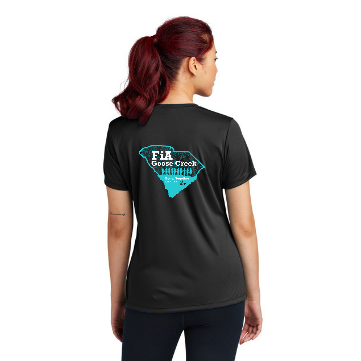 Goose Creek, SC - Sport Tek V-Neck Short Sleeve Performance Tee
