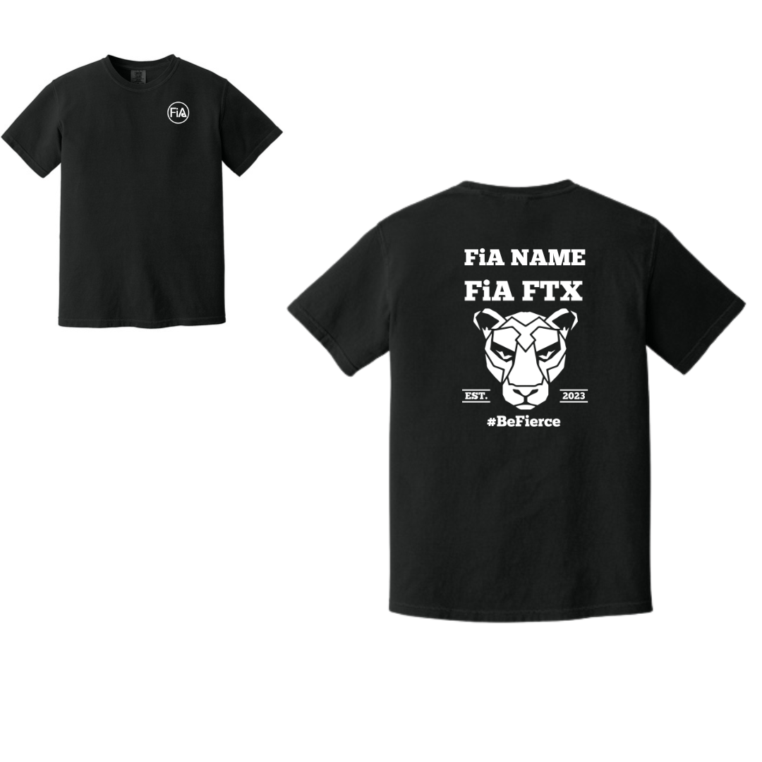 FTX, TX - PERSONALIZED Comfort Colors Heavyweight Ring Spun Tee