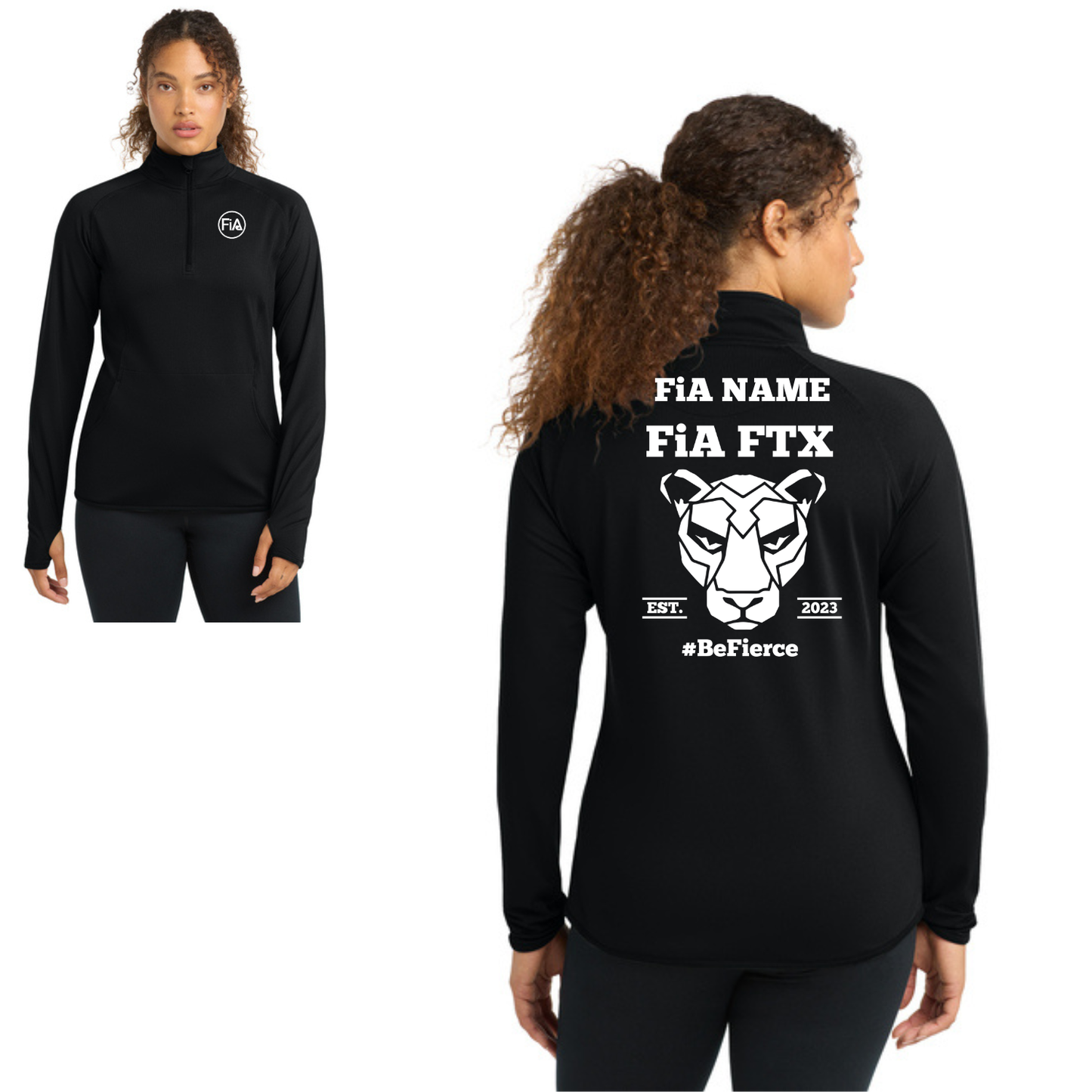FTX, TX - PERSONALIZED Sport Tek Sport-Wick Stretch 1/4-Zip Pullover