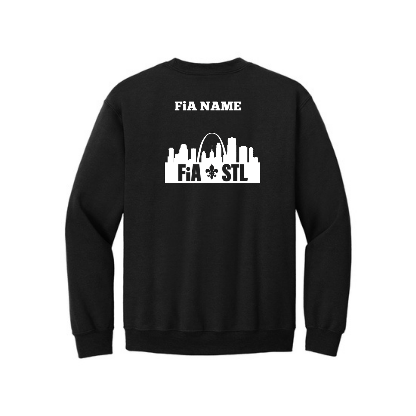 St. Louis, MO - PERSONALIZED Gildan Heavy Blend Crewneck Sweatshirt