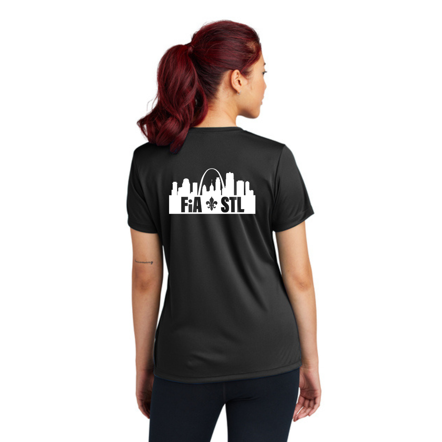 St. Louis, MO - Sport Tek Crew Neck Short Sleeve Performance Tee