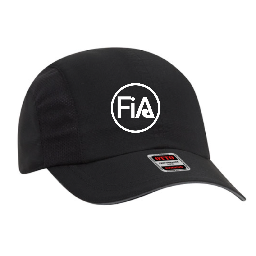 FiA - Embroidered OTTO Reflective 6 Panel Running Cap