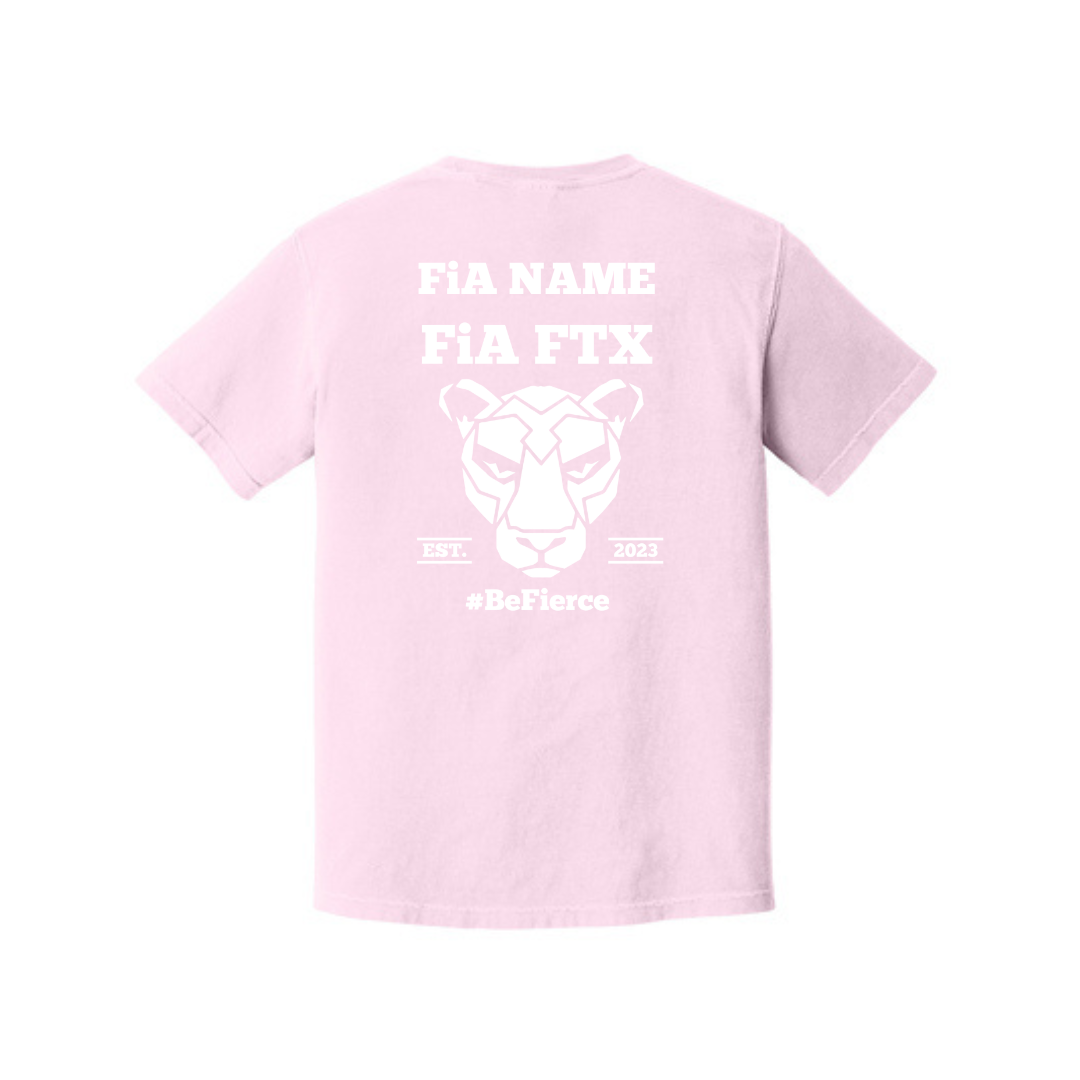 FTX, TX - PERSONALIZED Comfort Colors Heavyweight Ring Spun Tee