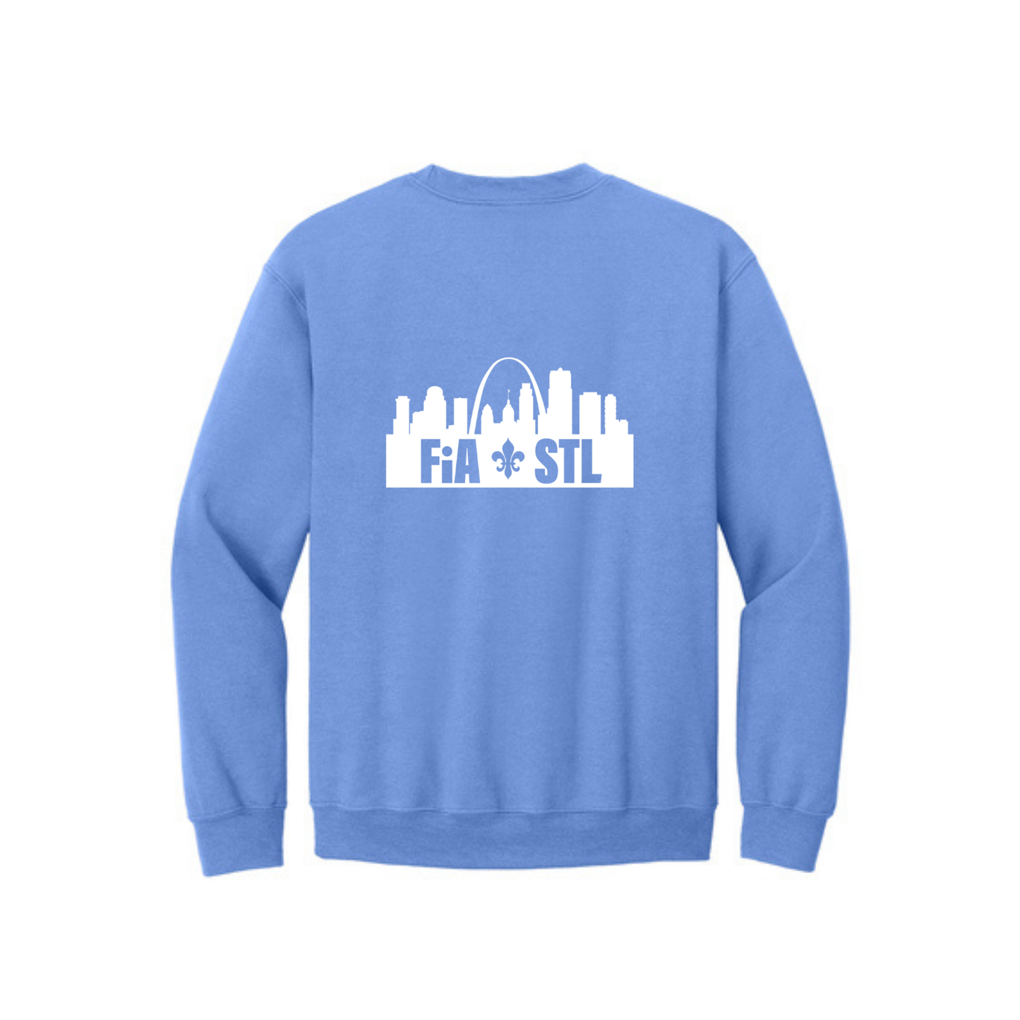 St. Louis, MO - Gildan Heavy Blend Crewneck Sweatshirt