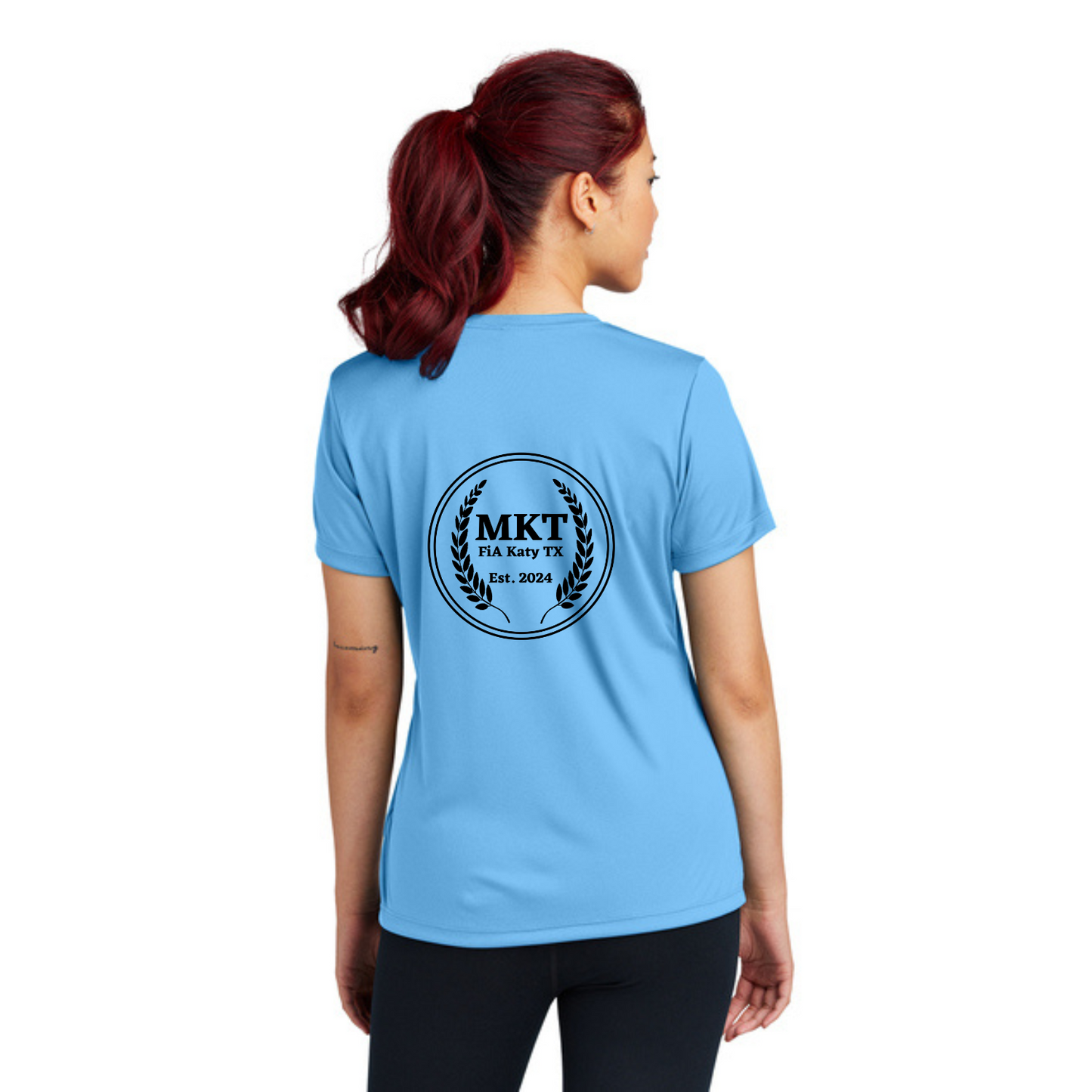MKT, TX - Sport Tek V-Neck Short Sleeve Performance Tee