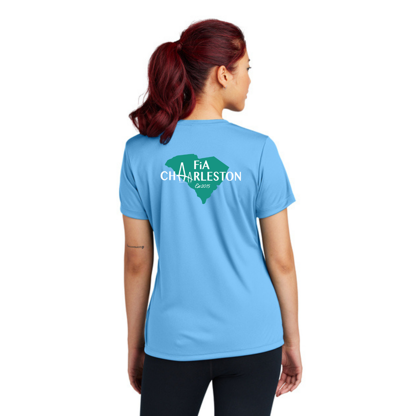Charleston, SC - Sport Tek Crew Neck Short Sleeve Performance Tee