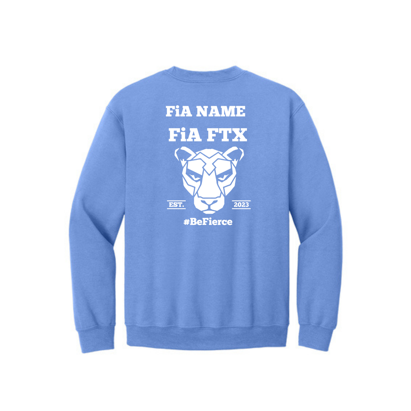 FTX, TX - PERSONALIZED Gildan Heavy Blend Crewneck Sweatshirt